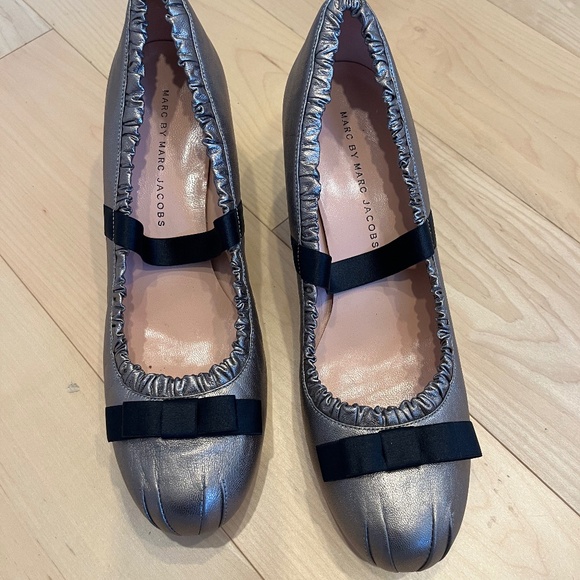 Marc by Marc Jacobs Leather Heels - Picture 1 of 7